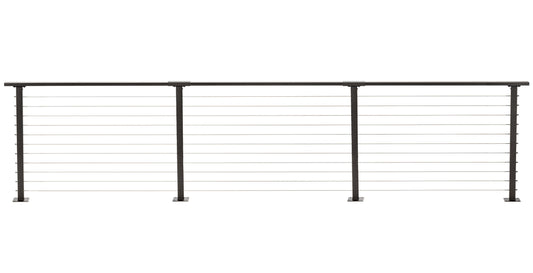 13 ft. Bronze Deck Cable Railing