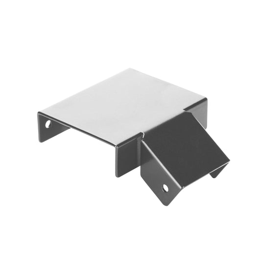 1"X2", 90 Degree Horizontal to Stair Transition Sleeve, Grey