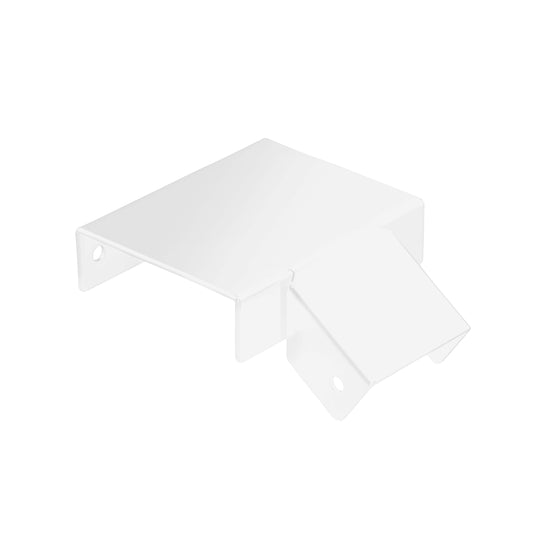 1"X2", 90 Degree Horizontal to Stair Transition Sleeve, White