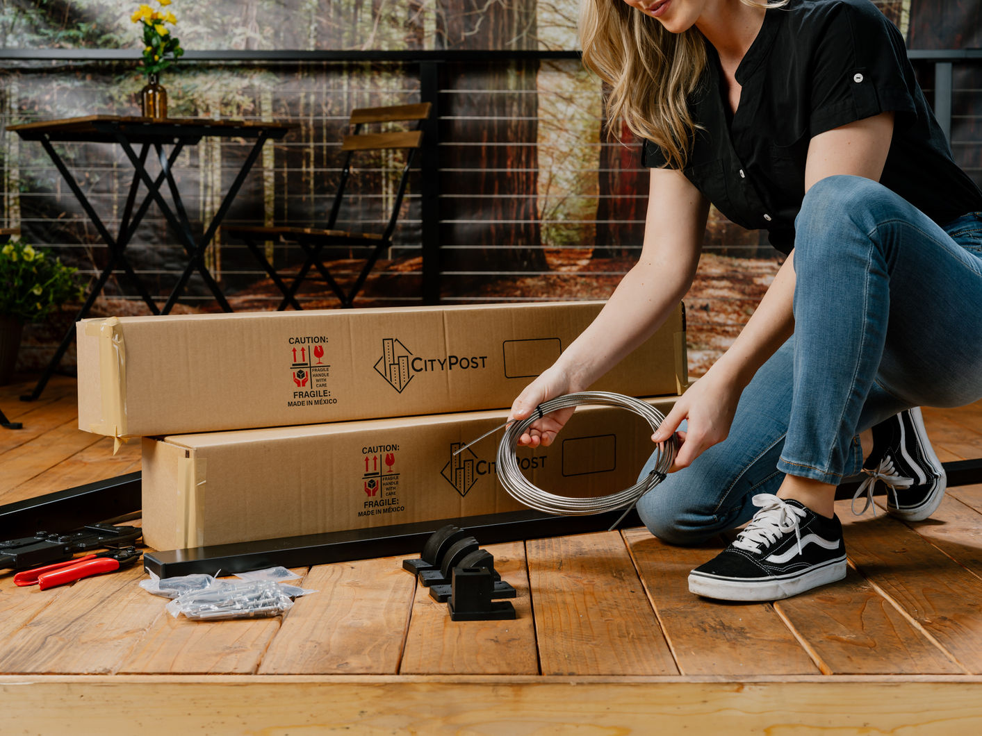 How It Works – CityPost Cable Railing