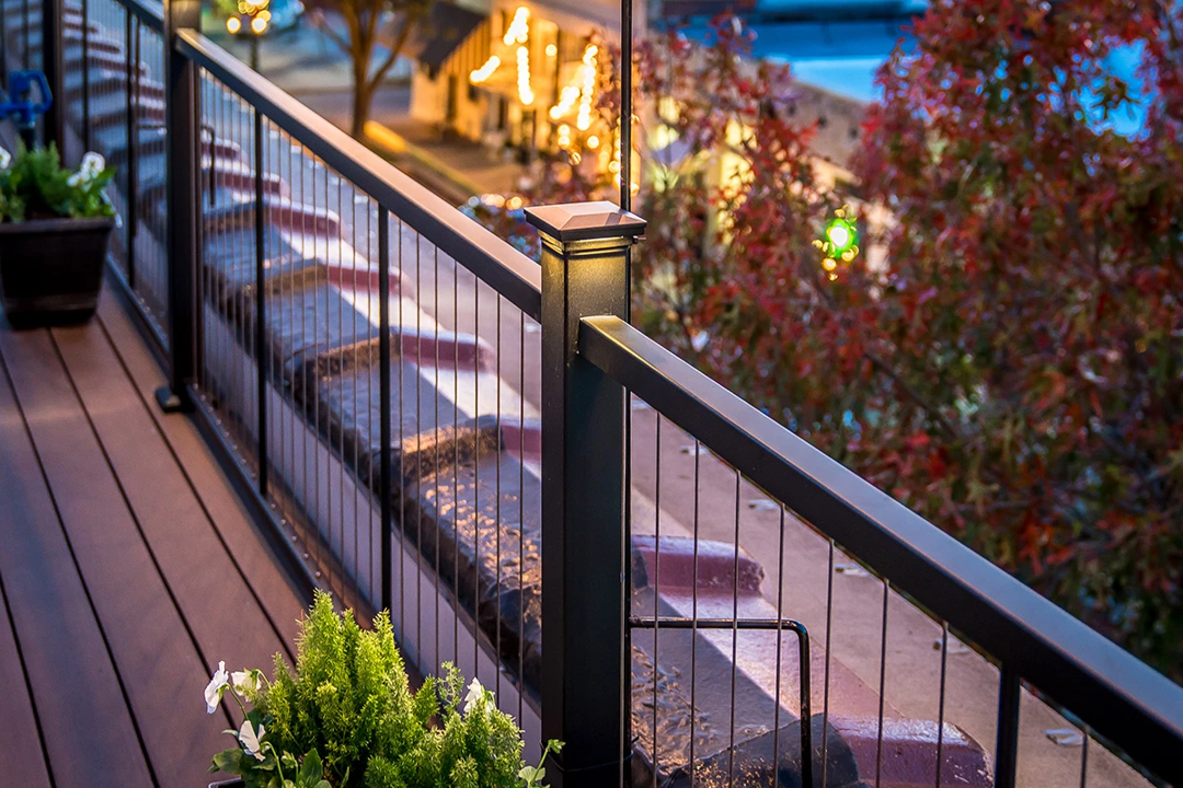 CityPost Vertical Cable Railing (1 linear foot of custom railing ...