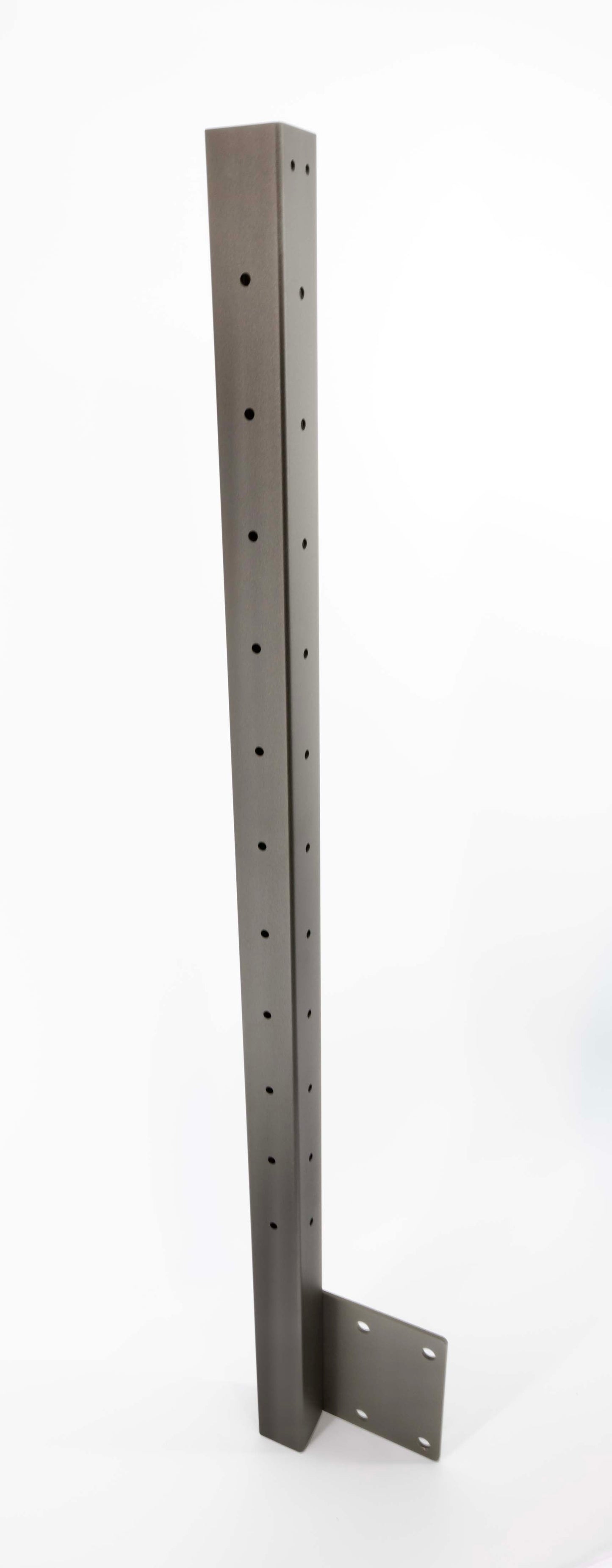 36", Fascia Mount, Corner, Stainless Post, Bronze