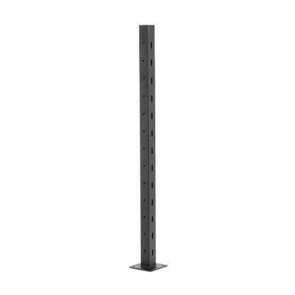42", Base Mount, Transition, Stainless Post, Bronze