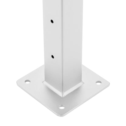 61 ft. Deck Cable Railing, 36 in. Base Mount, White , Stainless