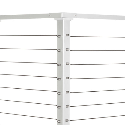 42", Fascia Mount, Corner, Zinc Post, Bronze
