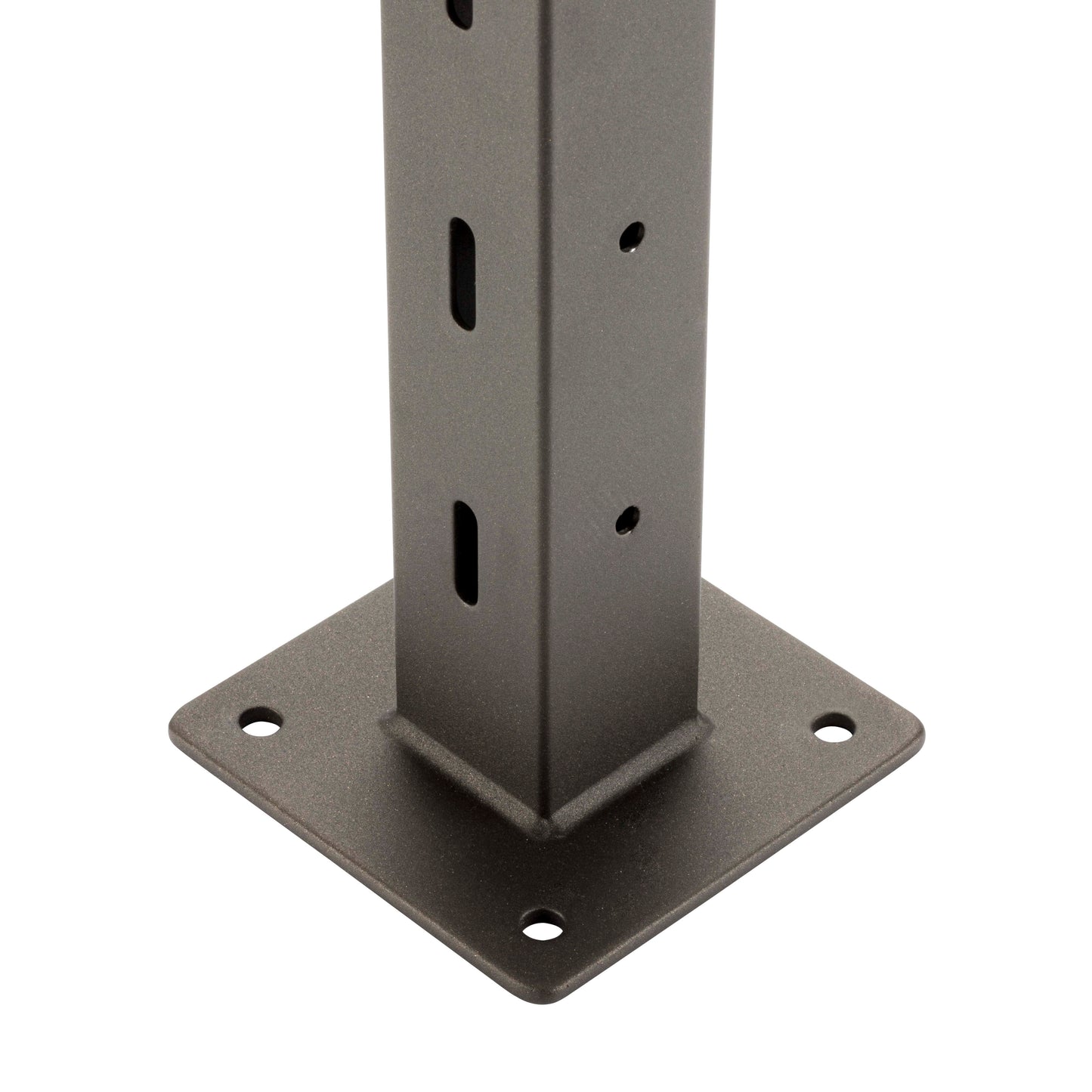 36", Base Mount, Transition, Stainless Post, Bronze